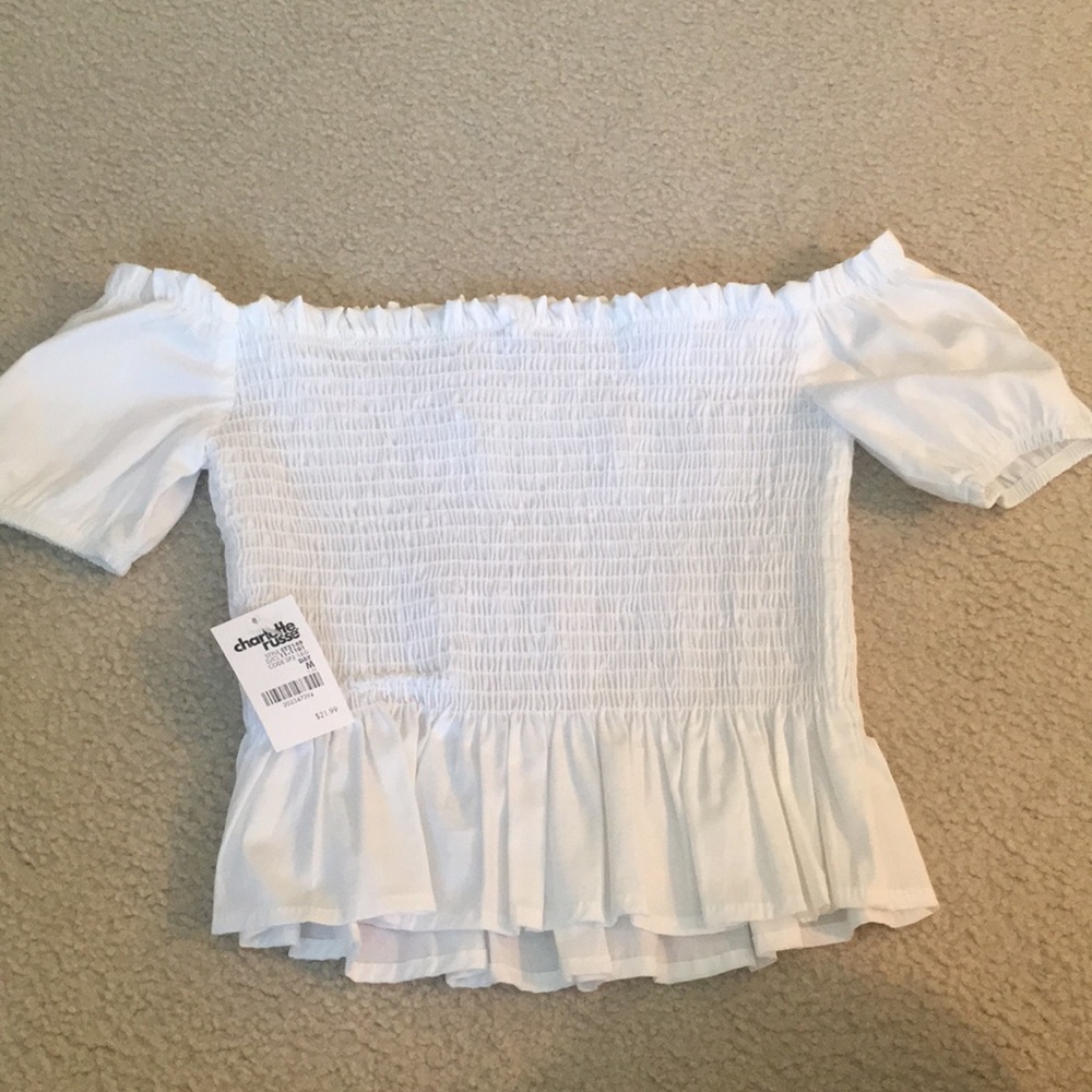 White Crop Top